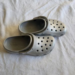 Never Worn Women's Classic Platform Glitter Clog.